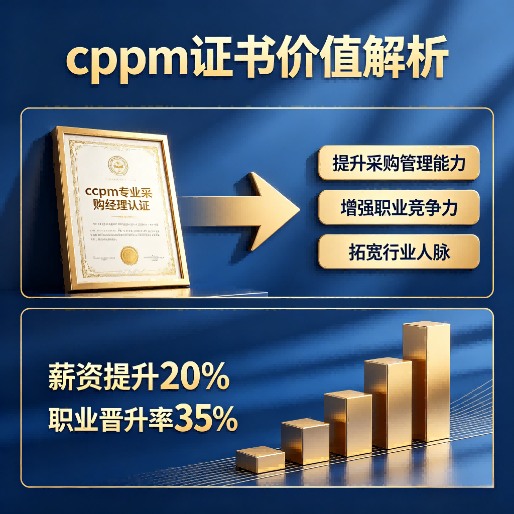 CPPM采购经理认证报考与培训全解答(FAQ)