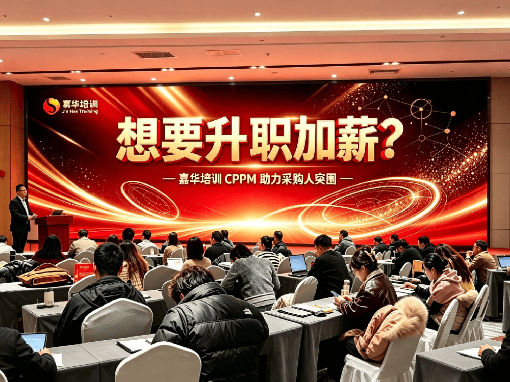CPPM采购经理认证怎么考？嘉华培训详解报考条件与流程