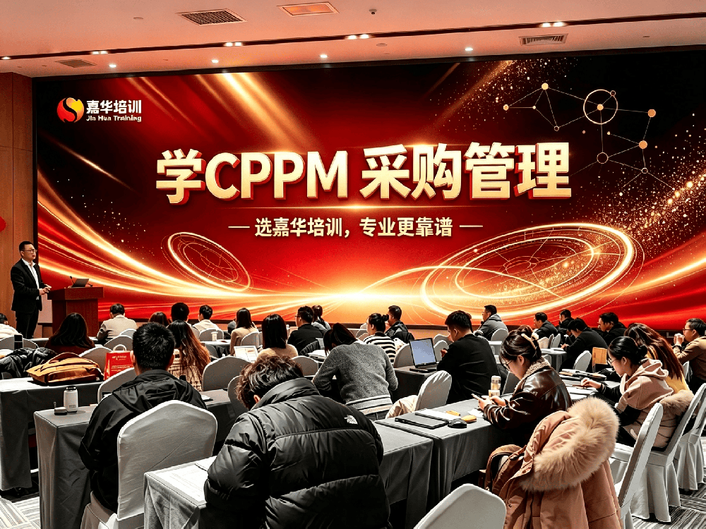 CPPM采购经理认证：嘉华培训助力采购人专业跃升的黄金选择